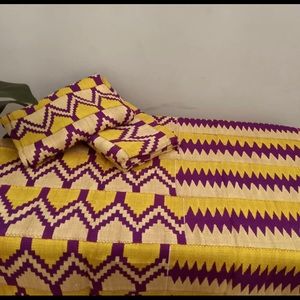 Hand woven African Kente